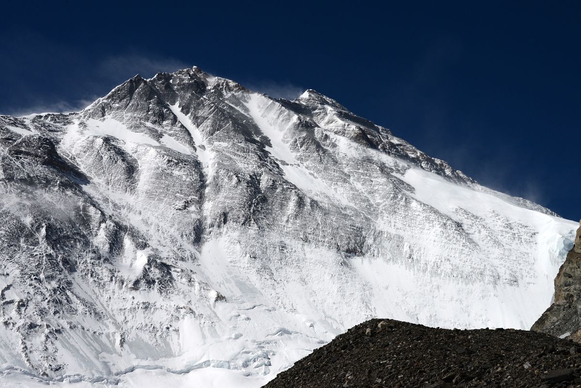 48 Mount Everest North Face With The Pinnacles And The First, Second And Third Steps Clearly Visible From The Trail To Mount Everest North Face Advanced Base Camp In Tibet